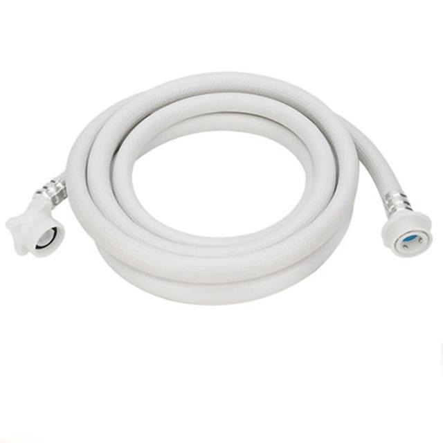 PVC Washing Machine Water Inlet Pipe with Steel Connector Extension Tube Washing Machine Hoses for Water Injection 3 M/118.1in