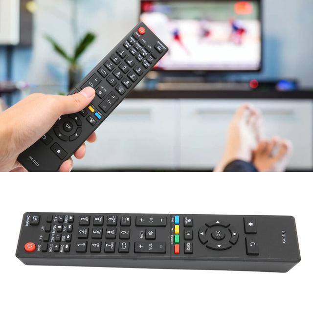 New Replacement Remote Control Universal TV Remote Control Compatible for JVC RMC2113 LT49N552A LT55N552A TV