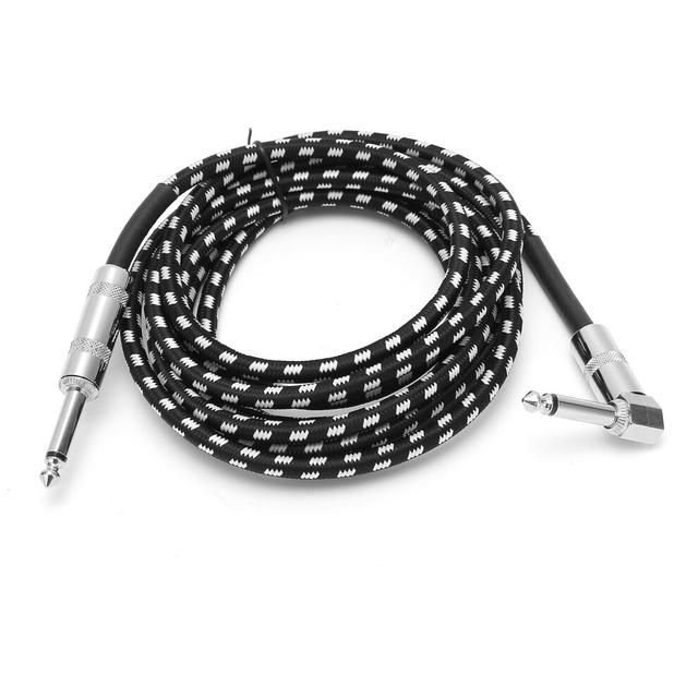 JORINDO 6.35MM Male Head Audio Guitar Cable Electric Guitar Amplifier Cord 1/4 Inch Instrument Cable3 M