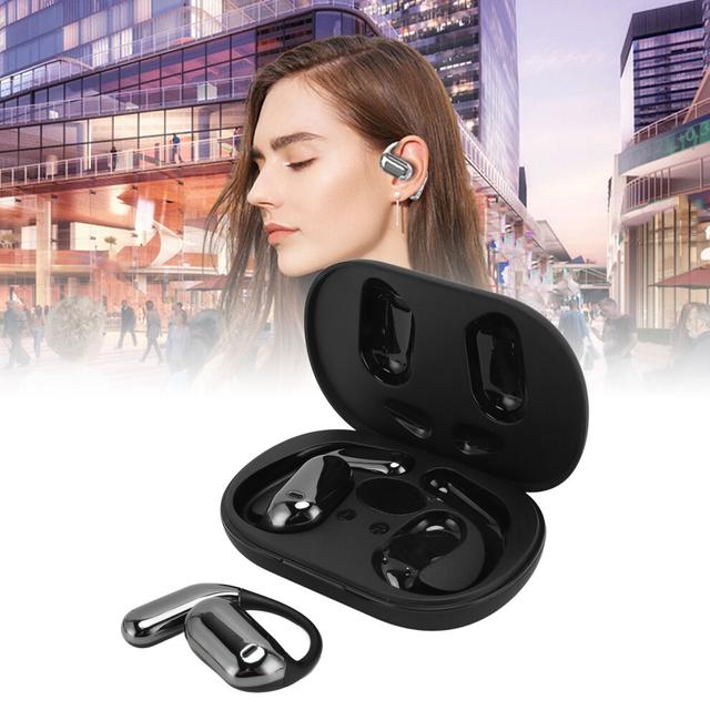 Bluetooth Translation Earphone Noise Cancelling Long Battery Life Bone Conduction Ear Hook AI Translator Earbuds