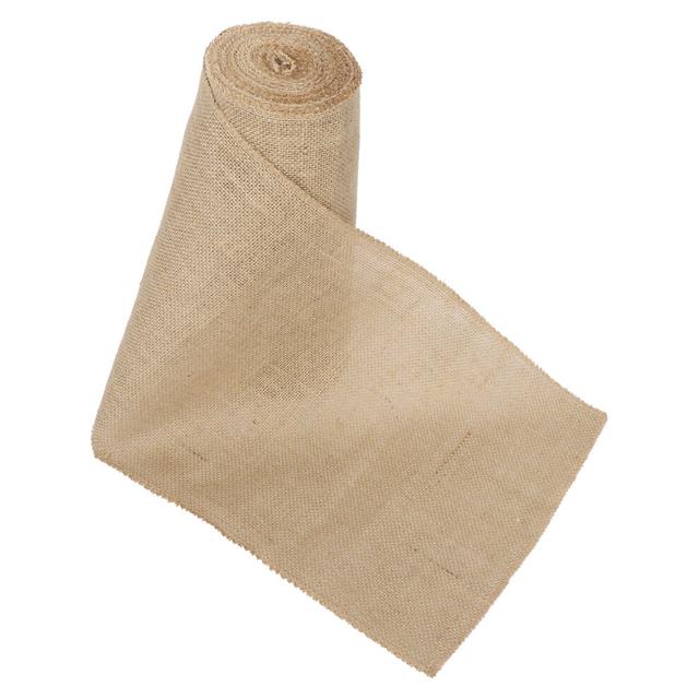 Burlap Roll Jute HandMade Burlap Ribbon DIY Fabric Weddings Craft Supplies 10Meters 30cm