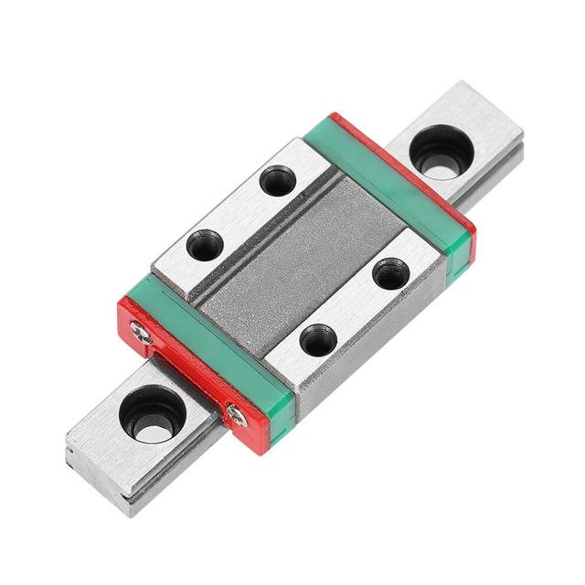 1pc LML9B Miniature Linear Rail Guide Rail 9mm Width   Slide Block (55mm)