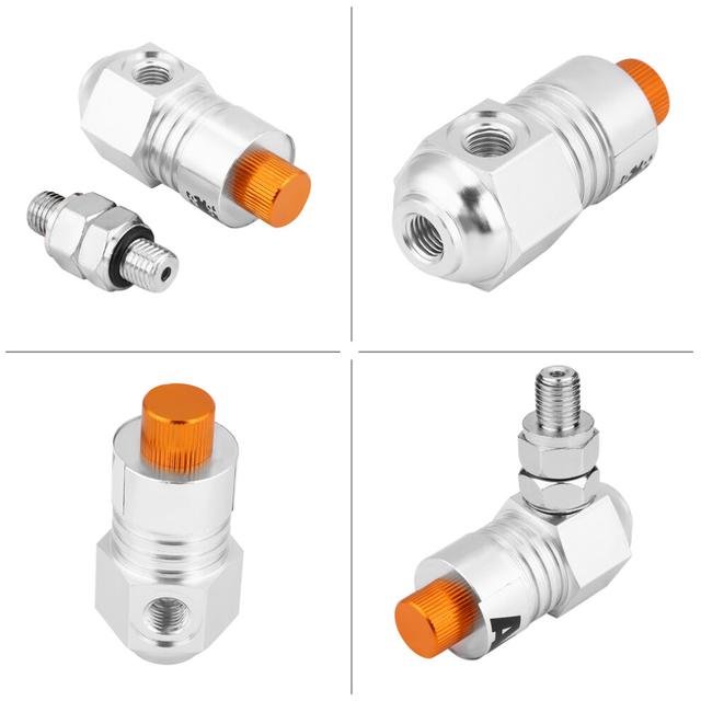 Motorcycle Anti locked Braking System Screw Brake Caliper Assist System ABS Silver 67mm