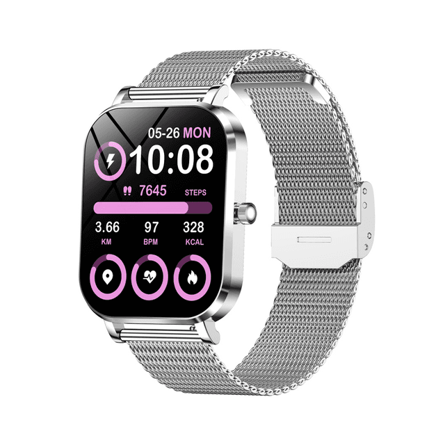 Smartwatch MK90 1.75 Inch Bluetooth Calling(Silver)