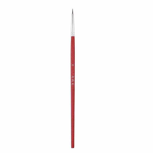 Painting Brush Artist Pen Nylon Hair Wood Handle