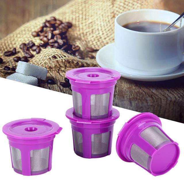 KEURIG 2.0 Compatible Coffee Capsule Set: Reusable Filter with Spoon & Brush