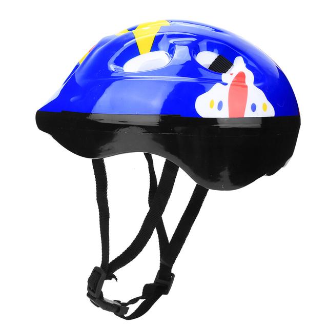 Dark Blue Kid's Foam Cycling Helmet, Ultralight, Soft Head Protection