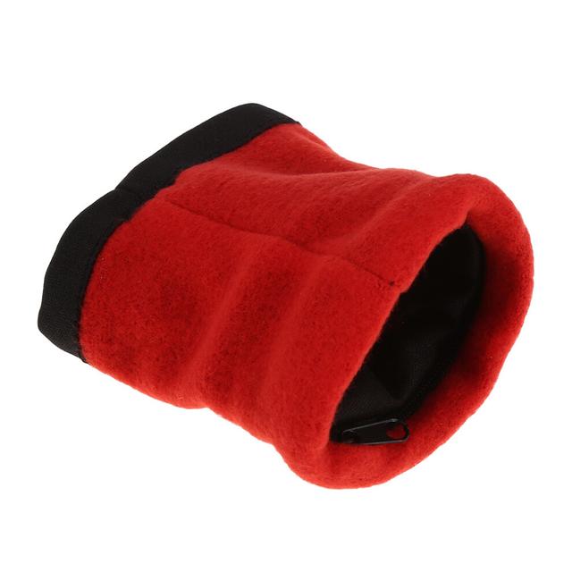 All-in-One Red Wrist Wallet for Running and Cycling - Mini Yet Spacious