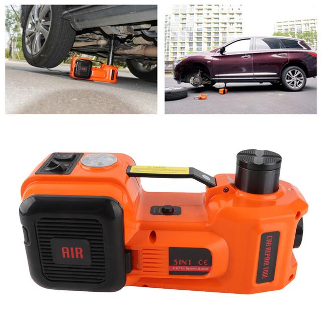 5 Ton 12V Automotive Electric Jack with Storage Case & LED Lamp