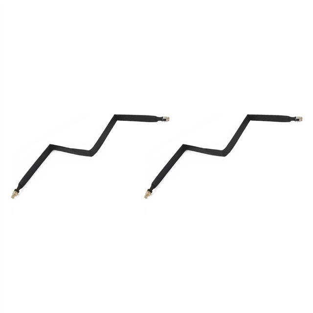 4 Pcs LoRa Flat Cable SMA Male to SMA Feed Thru Coaxial for LoRa WiFi