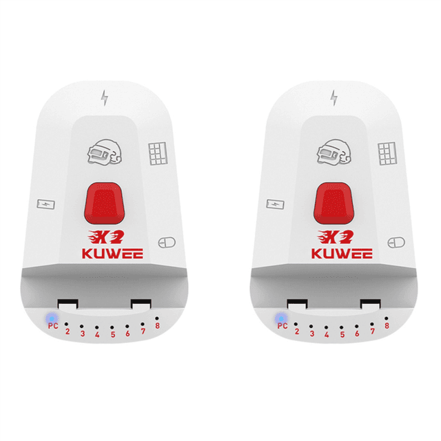 X2 Bluetooth USB 5.1 Converter Wired Keyboard&Mouse to Wireless Hub