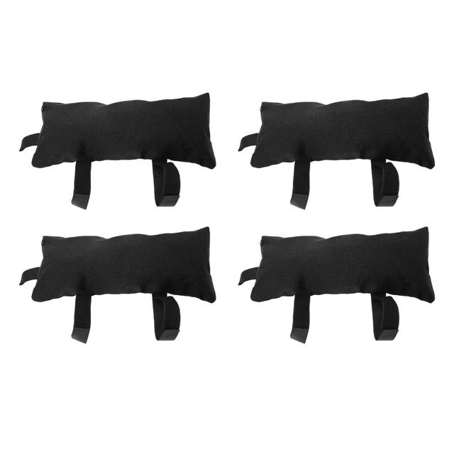Emergency Flood Control Sandbags 4pcs Black Reusable Barrier