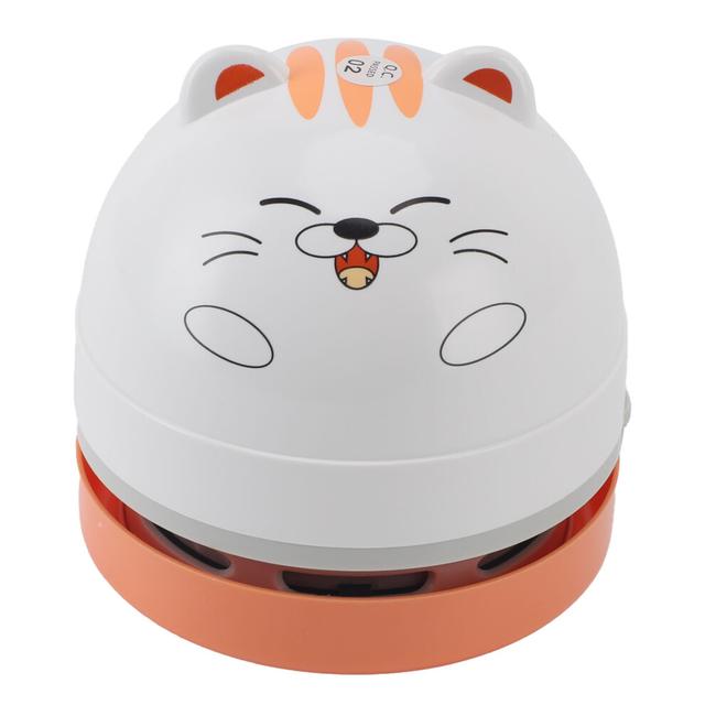 Mini Desktop Vacuum Cleaner, 9x8.8cm, Portable Dust Cleaner