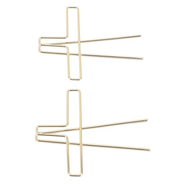 Stainless Steel 10pcs Piano Book Clips Electroplated Gold Portable Page Holders