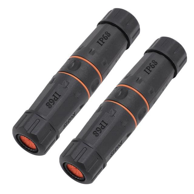 CAT6A Ethernet Coupler IP68 Waterproof Female to Female for Outdoor Use