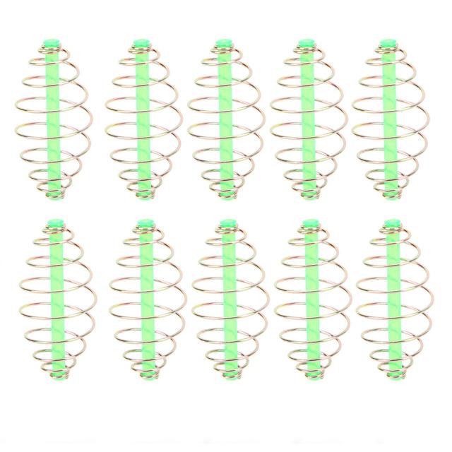 10PC Spring Coil Inline Method Feeder Coil Inline