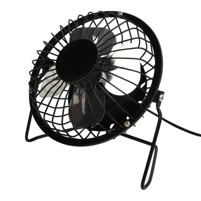 Compact Solar Fan with 5W Panel for Camping and Outdoor Use