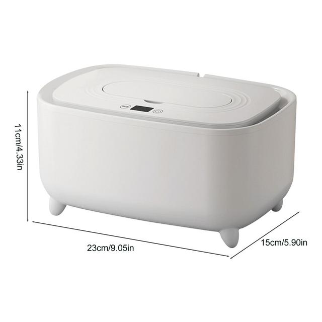 Baby Wipe Warmer PP Material, Adjustable Temp, Large Capacity Infant Wipes Heater