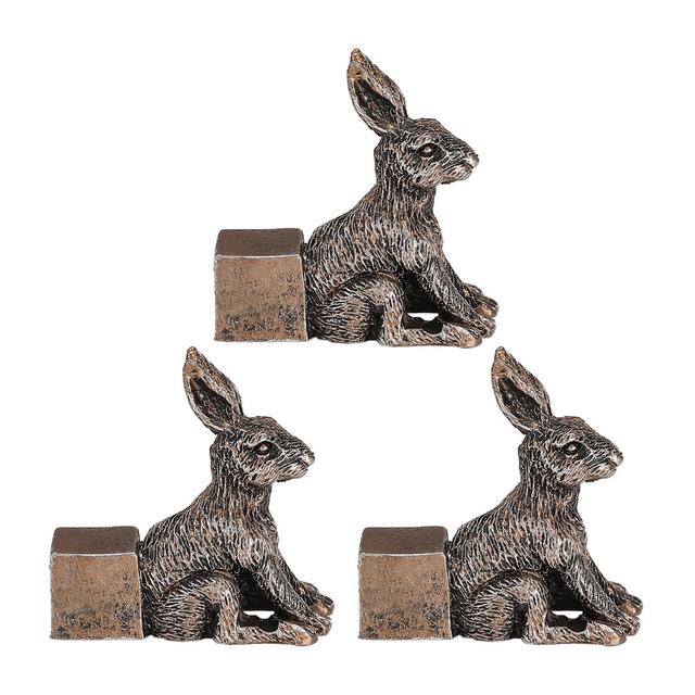 Unique Antique Bronze Raised Plant Feet for Improved Drainage & Air Flow