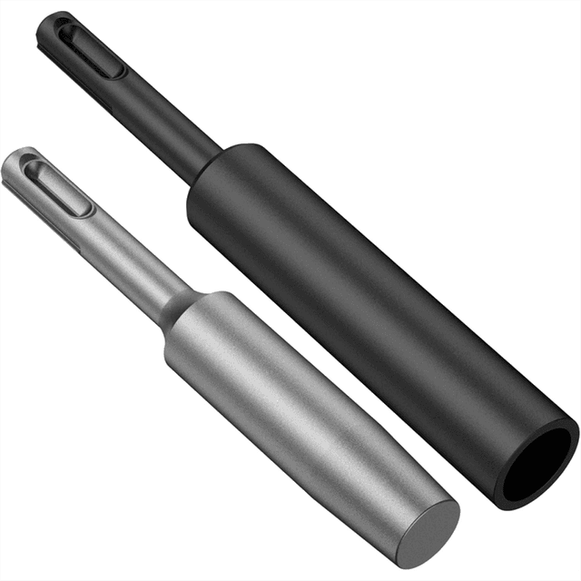 2 Pcs Ground Rod Driver 15mm/25mm Professional SDS-Plus Ground Rod