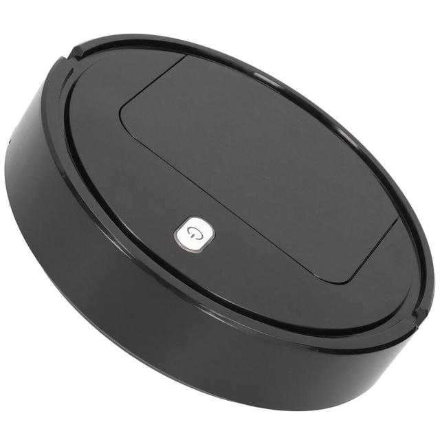 Smart Robot Vacuum Cleaner IS25, 25x25x6cm, ABS Black