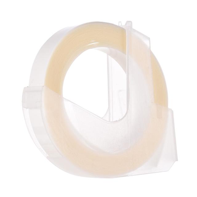Transparent 3/8 Inch x 9.8 Feet Embossing Label Tape Refill for DYMO 12965 1610