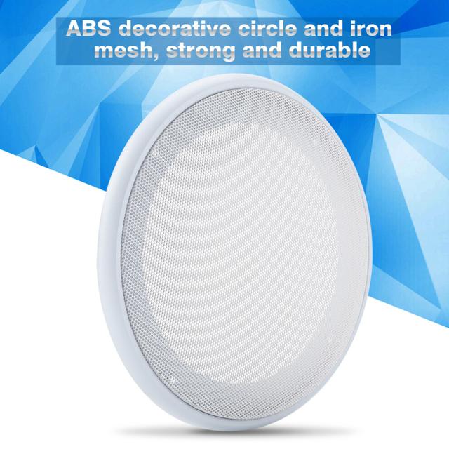 8in Speaker Protective Cover 2PCS with Iron Mesh & ABS Circle