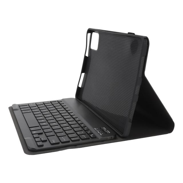 11inch PU Leather Bluetooth Keyboard Tablet Case for Tab M11 2024 Black