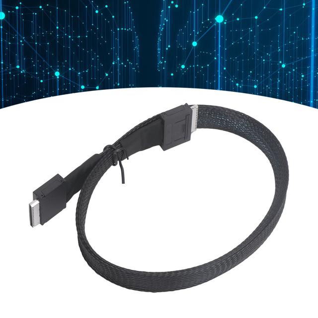 Oculink SFF 8611 8i to 8i Data Cable 16Gbps SAS SATA Server PCIe Expansion