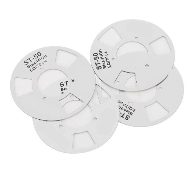 40mm Silver Metal Reel DIY Cassette Tape for Music Recording