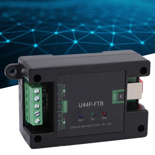 USB 422/485 PRO Module Rail Serial Converter with DB9 Male, 2Mbps