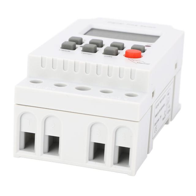 Digital Timer Switch 28 Groups, 25A, AC200-240V, Heavy Duty Programmable