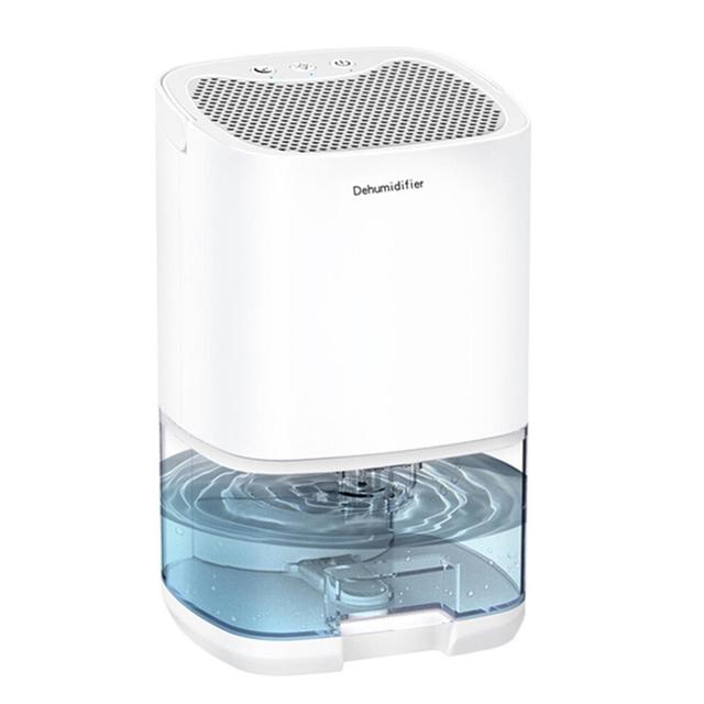 Portable Dehumidifier 34 OZ Tank, 5-20mÂ², 7 RGB Colors