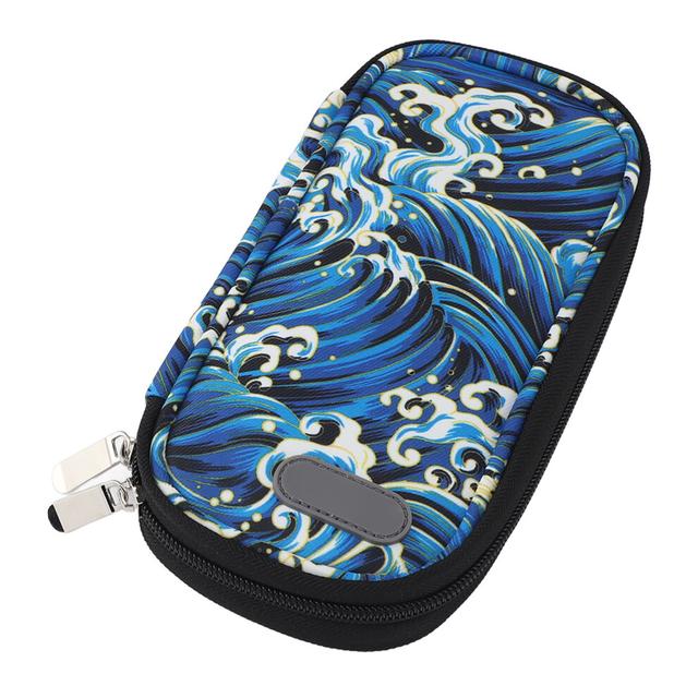 Portable Waterproof Insulin Cooler Bag 21.5x11cm Travel Medication Organizer