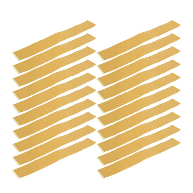 Precise Cut Woodworking PVC Tape 20pcs 2x14in with Adhesive Backing