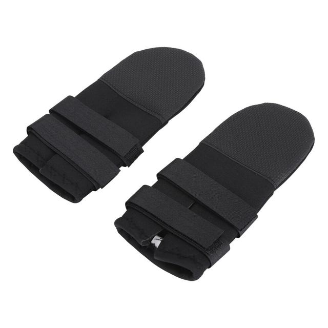 Dog Wound Recovery Shoes 2pcs Waterproof Rubber Paw Protectors Adjustable XXL