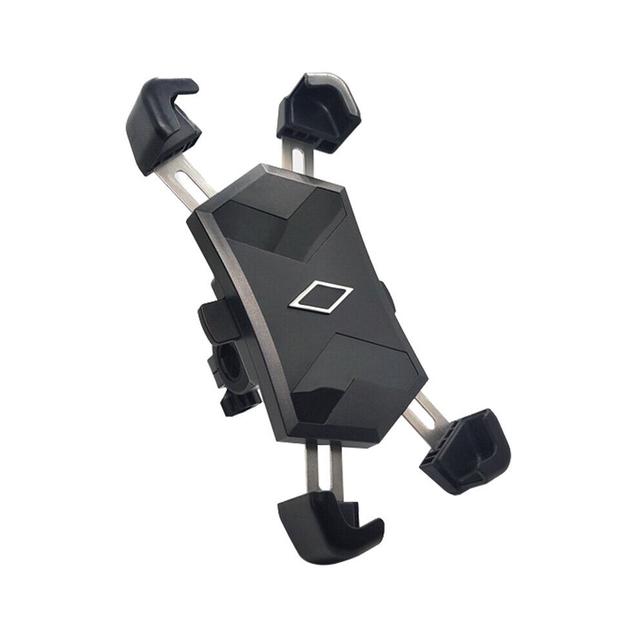 (Handlebar) 4-Claws Automatic Locking Phone Bike Holder 360 Adjustable Cycling Universal GPS Rack For MTB Bicycle Motorcycles