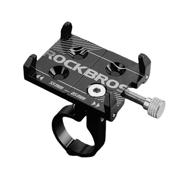 (Black) Bicycle Electiric Car Motorcycle Scooter Phone Holder Universal For 8 iPhone