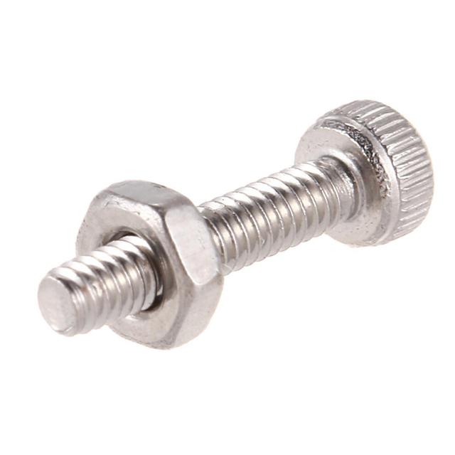 50Set M2x10mm Hex Socket Head Knurled Cap Screws B