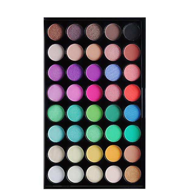 E40#2 Eye Shadow Palette 40 Colors Matte & Glitter for All Occasions