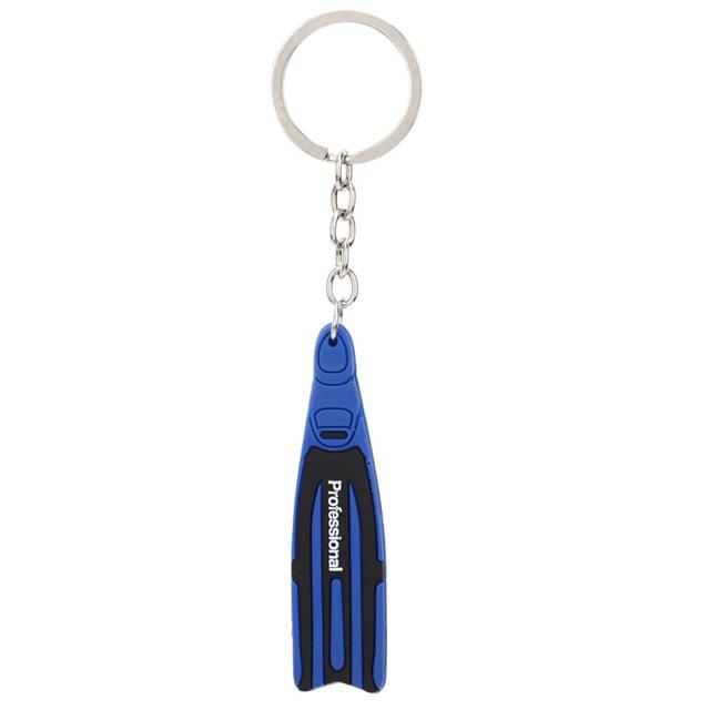 PVC Mini Diving Theme Key Ring Unique Flipper