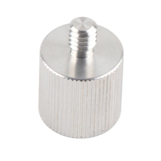 Compact Tripod Thread Converter 5/8in to 1/4in for Level Accessories