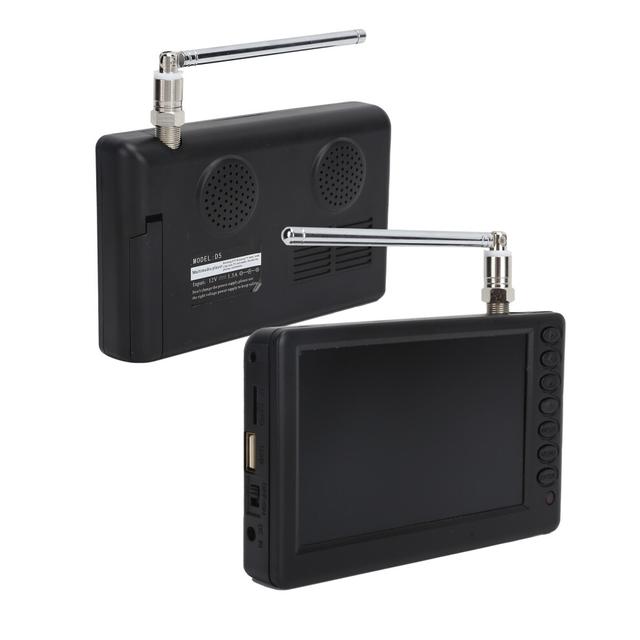 LEADSTAR 5-Inch Portable Digital TV with 1920x1280 Screen, 1500mAh Battery