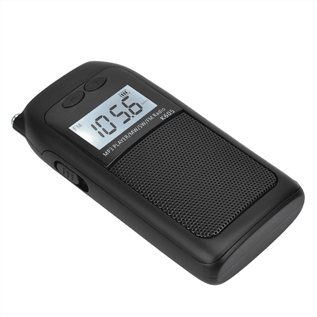 Portable Radio Pocket FM AM SW MW MP3 Player Stereo Digital Receiver