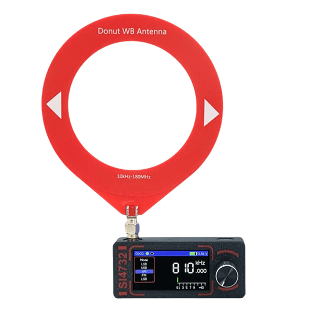 SI4732 All Band Radio Receiver ESP32-S3 Radio Black