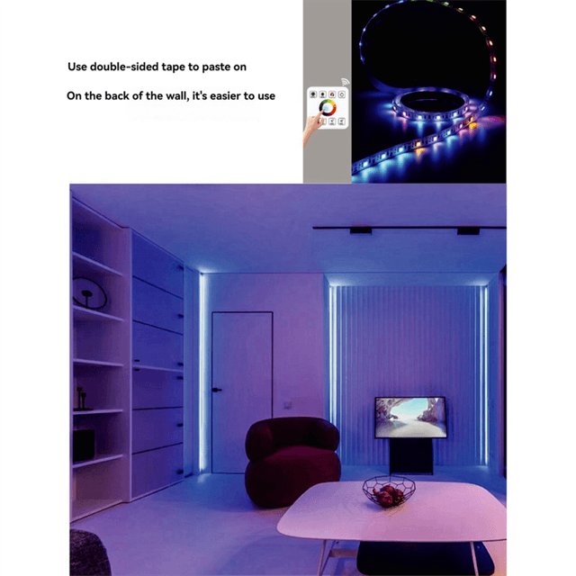 LED Strip Light Controller with Touch Panel RF Wireless Controller,A