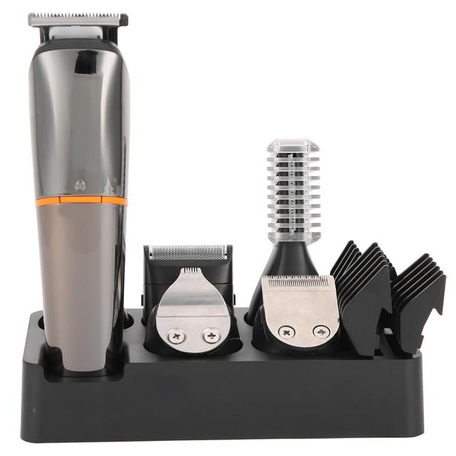 6in1 Electric Hair Clipper Trimmer, Steel & ABS, USB Rechargeable, 1643cm