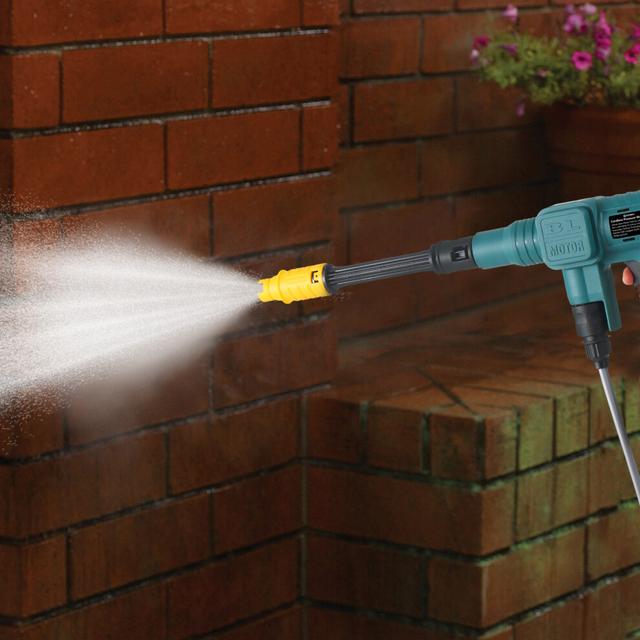 900PSI Brushless Portable Pressure Washer 62BAR 20V 2 Batteries