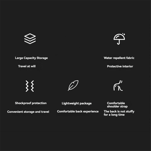 Camera Bag Shoulder Water-Resistant Shock-Proof for Mirrorless with Re