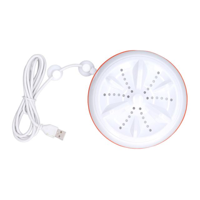 27W Mini Ultrasonic Washer USB 50 Seconds Reverse